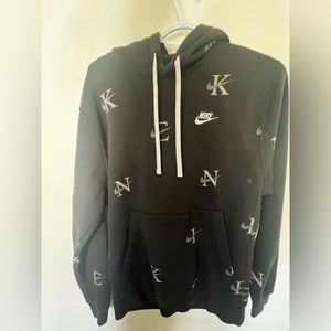men’s nike hoodie with multiple swooshes all around